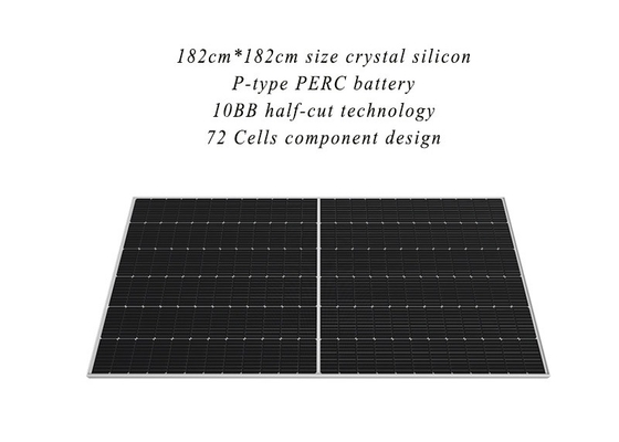 530W 540W 550W het Meeste Photovoltaic Mono Half de Celzonnepaneel van Efficiencyzonnepanelen