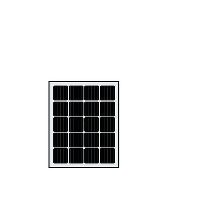 kwaliteit  Household BIPV Module Mini 100W Custom Bifacial Transparent Solar Panel fabriek