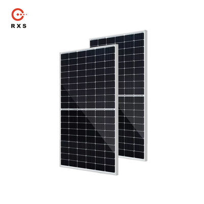 400W 410W zonne-pv-module op net met zonne-omvormer residentieel zonnepaneel