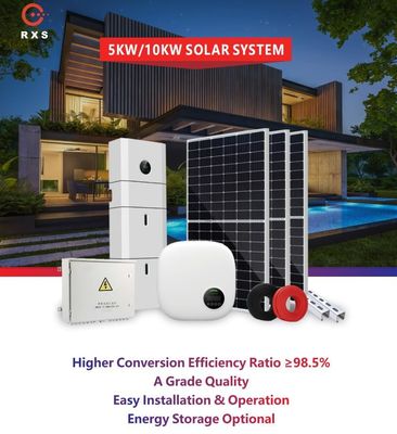 Geanodiseerde Alaminum-Legering van Netzonnestelsel 5kw voor Huis